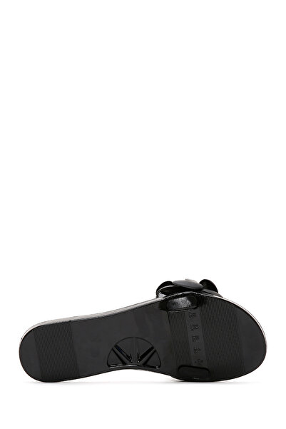 Derimod Black Jelly Women's Slippers - 24SFE4903PV