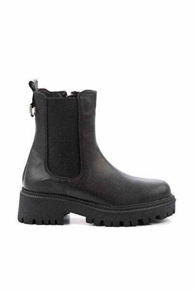 Bambi Siyah Kadın Bot & Bootie K02586228209
