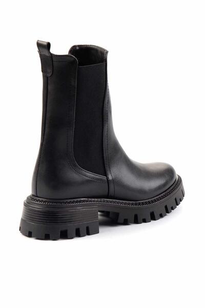 Bambi Siyah Kadın Bot & Bootie K02429151109