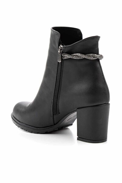 Bambi Siyah Kadın Bot & Bootie K02404016509