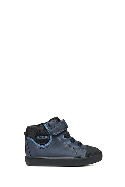 Geox Baby Boy Navy Blue Gisli Toddler Banded Leather Boots B461Nc0Mefuc0693