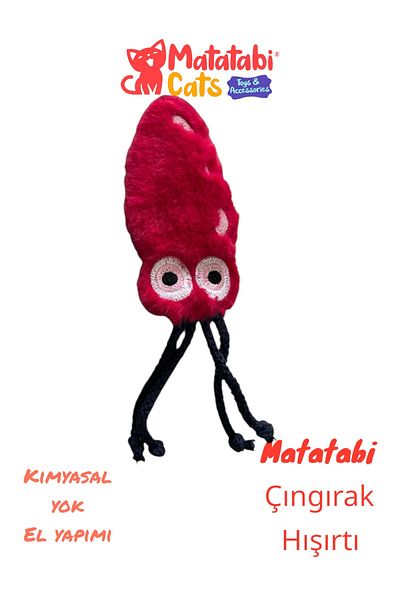 MATATABİ CATS Squid (Rustling, Rattling, Matatabi Li, Plush Toy)