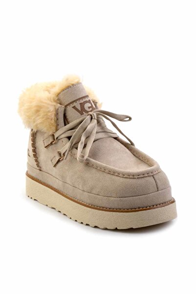 Bambi Bej Kadın Bot & Bootie K02140434502