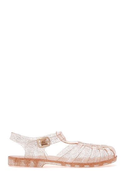 Derimod Women's Gold Ankle Strap Jelly Sandals 25Sfe4907Pv