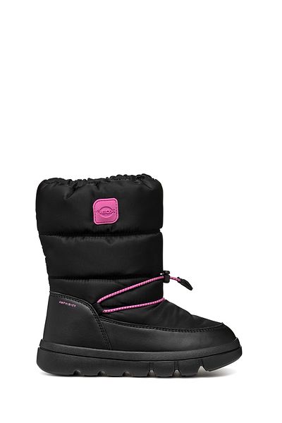 Geox Black Girl's Willaboom Abx Waterproof Outdoor Boots - J46Hwb0Fu54C0922