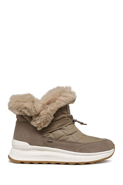 Geox Mink D Spherica Active X2 Shearling Leather Boots - Waterproof D46Wpb0Fu22C6029
