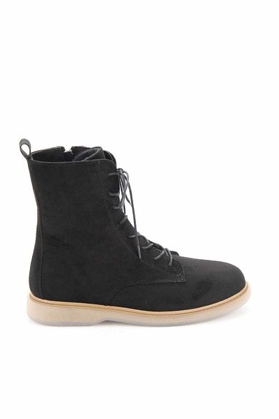 Bambi Black Suede Women's Boots & Booties02116010502