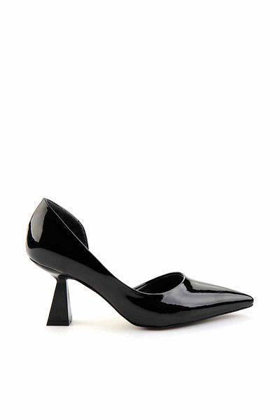 Bambi Pantofi cu toc clasici de damă negri K 01231360608