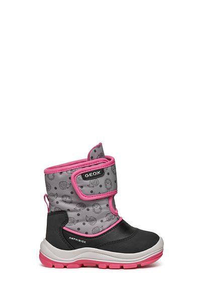 Geox Black Leather Baby Girl's Boots - Flange, Abx Band, Waterproof B263Wg0Bcmnc9235