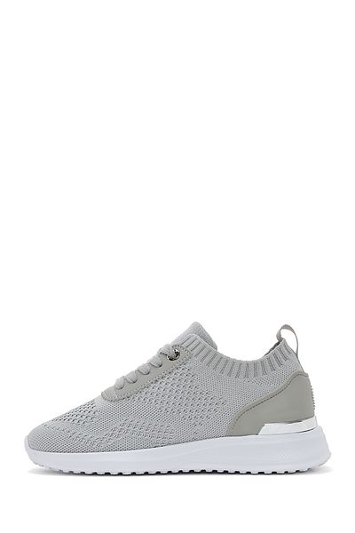 Derimod Zero Women's Gray Lace-Up Sneaker 25Sfd43016F