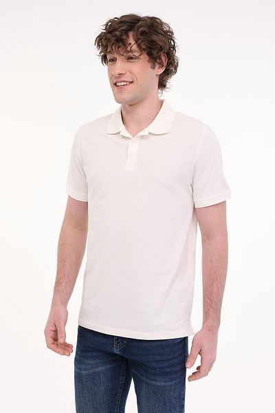 Kinetix MB PAM 12SN328 5FX Beyaz Erkek Kısa Kol T-Shirt