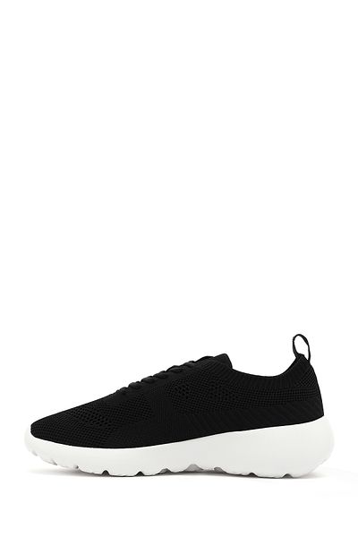 Derimod Zero Women's Black Lace-Up Thick Sole Sneaker 25Sfd43026F