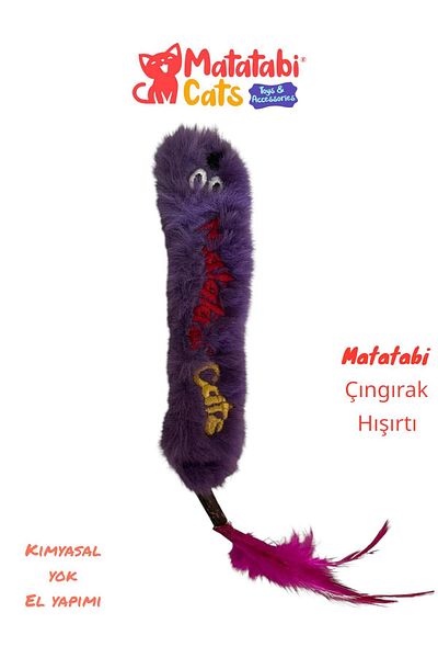 MATATABİ CATS Worm (Rustling, Rattle, Matatabi Li, Plush Toy)