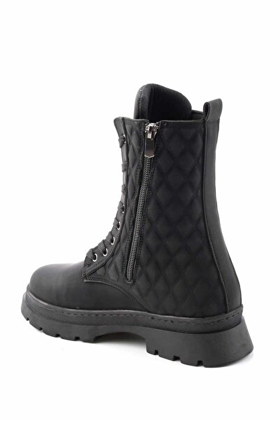 Bambi Siyah Kadın Bot & Bootie K02254283201