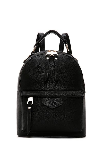 Derimod Women's Black Backpack 25Sbd2615Ft