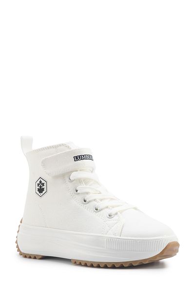 lumberjack Nelly 5Fx White Girl's High Sneaker