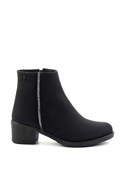 Bambi Siyah Kadın Bot & Bootie K02671903901