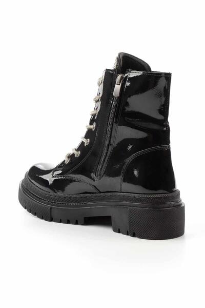 Bambi Siyah Kadın Bot & Bootie K02641530608