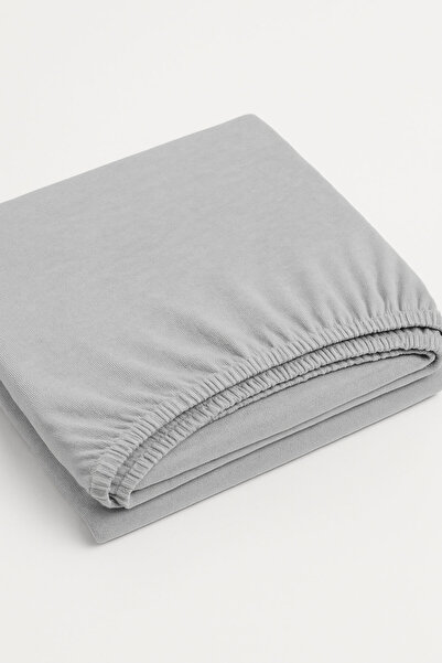 Mira Home Single Plain Combed Cotton 100% Cotton Elastic Sheet 100X200