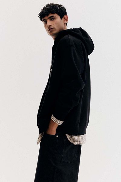 H&M Relaxed Fit Zip-through hoodie
