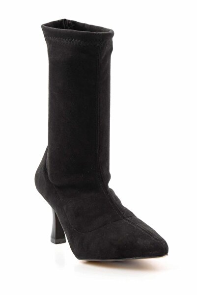 Bambi Siyah Kadın Bot & Bootie K02671902302