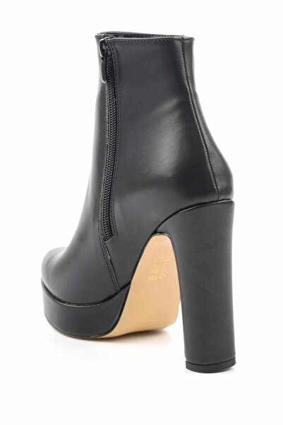 Bambi Siyah Kadın Bot & Bootie K02926060509