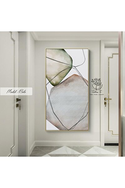 Tablomtr Metal Çerçeveli Gerçek Camlı Tablo Bolo 1li Set