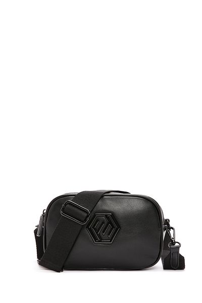 Derimod Women's Black Long Strap Crossbody Bag 25Sbd 242518