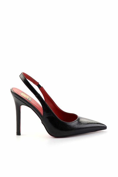 Bambi Black Women's Classic Heeled Shoes K 01455018207
