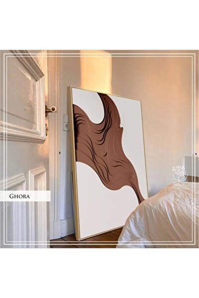 Tablomtr Metal Çerçeveli Gerçek Camlı Tablo GhoraA Tekli Set