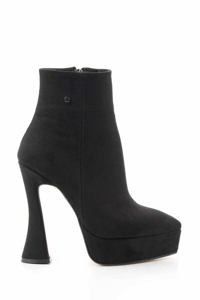 Bambi Siyah Kadın Bot & Bootie K02204500202