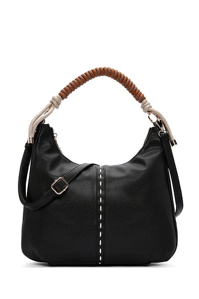 Derimod Women's Black Long Strap Shoulder Bag 25Sbd 283818