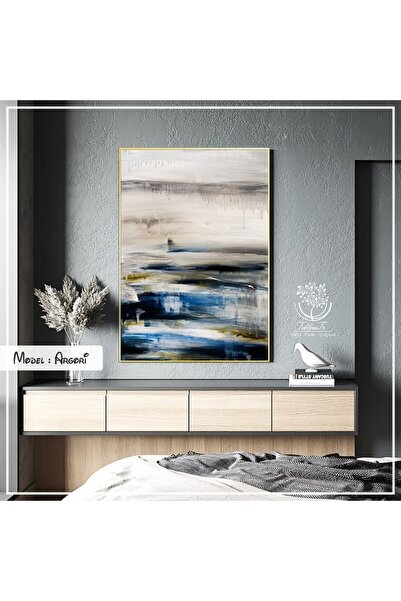 Tablomtr Metal Çerçeveli Gerçek Camlı Tablo Argori 1li Set