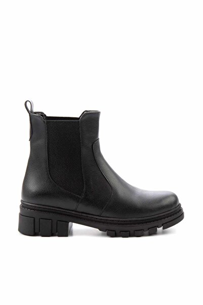 Bambi Siyah Kadın Bot & Bootie K02875070309