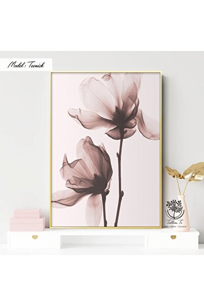 Tablomtr Metal Çerçeveli Gerçek Camlı Tablo Teenick 1li Set