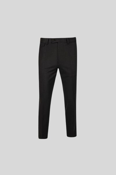 BOSS Camel Chino Slim Fit Erkek Pantolon Siyah