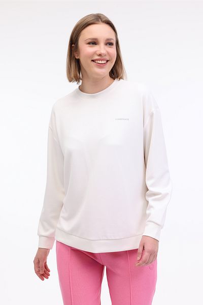 lumberjack Wl Gail 16Bt230 5Fx Ecru Women's Sweatshirt