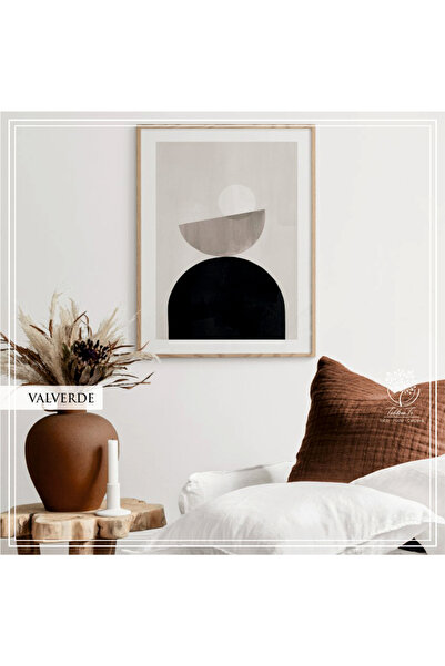 Tablomtr Metal Çerçeveli Gerçek Camlı Tablo ValverdeZ TekliSet