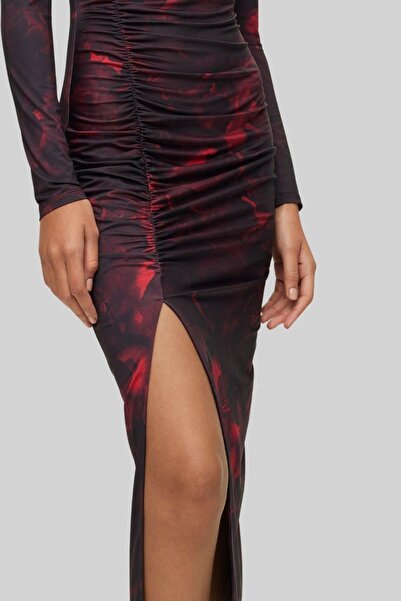 Hugo Boss Slim Fit Kadın Elbise Çok Renkli