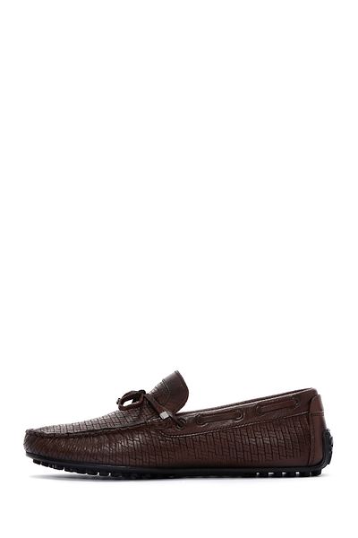 Derimod Men's Brown Genuine Leather Casual Penny Loafer Shoes Casual Daily Shoes 25Sfd754726