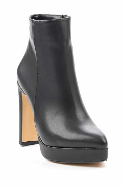 Bambi Siyah Kadın Bot & Bootie K02926060509