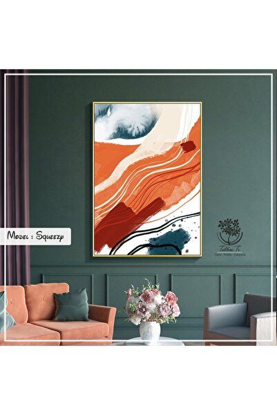Tablomtr Metal Çerçeveli Gerçek Camlı Tablo Squeezy 1li Set