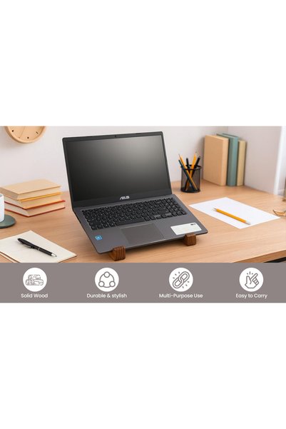 Fida Modern Wooden Laptop Stand |   Ergonomic and Stylish Design