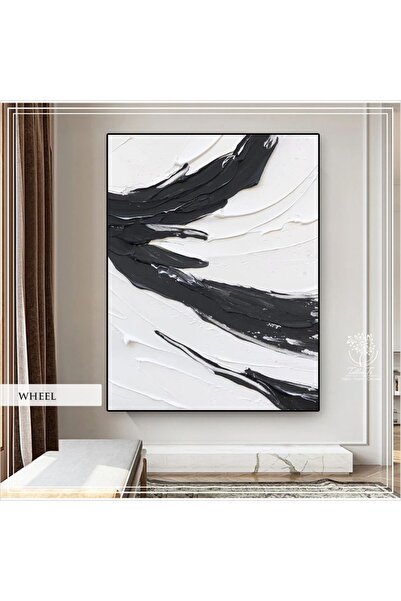 Tablomtr Metal Çerçeveli Gerçek Camlı Tablo WheelA Tekli Set