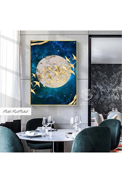 Tablomtr Metal Çerçeveli Gerçek Camlı Tablo .1li Set