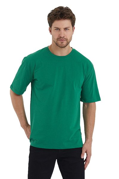 Adams Ανδρικό μπλουζάκι Basic Oversize Crew Neck 100% βαμβακερό κοντομάνικο