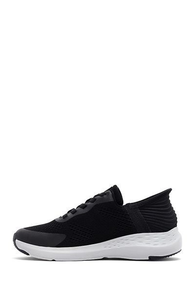 Derimod Zero Men's Black Thick Sole Fabric Sneaker 25Sfd69486F