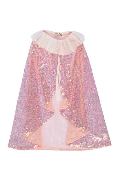 DUCA Glitter Sequin Cloak for Ages 3-10
