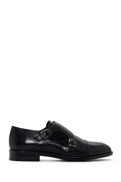 Derimod Men's Black Leather Classic Shoes 25Sfd620718