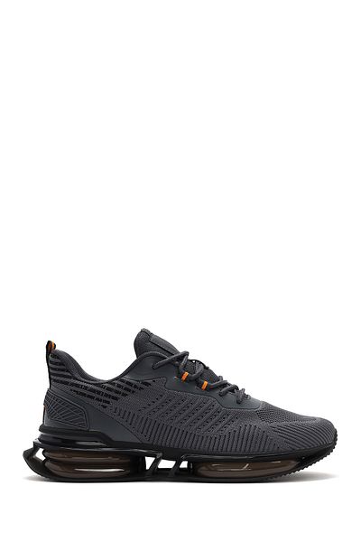 Derimod Zero Men's Gray Lace-Up Thick Sole Sneaker 25Sfd69446F